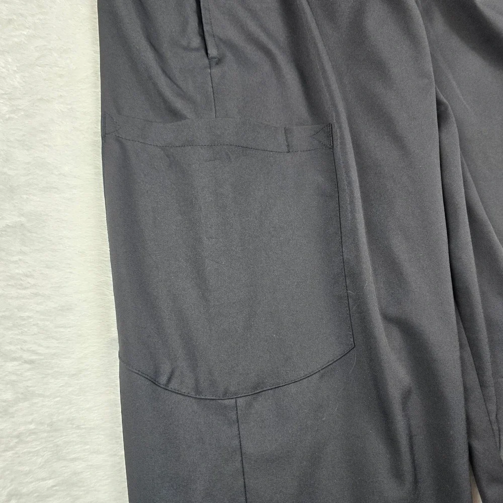Wink Boundless Black Scrub Pants Womens Medium Petite Modern Fit Cargo 5251